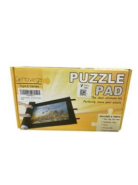 Genovega Puzzle Pad Roll-Up Kit For Puzzle Storage With Non-Slip Felt Mat Inflat